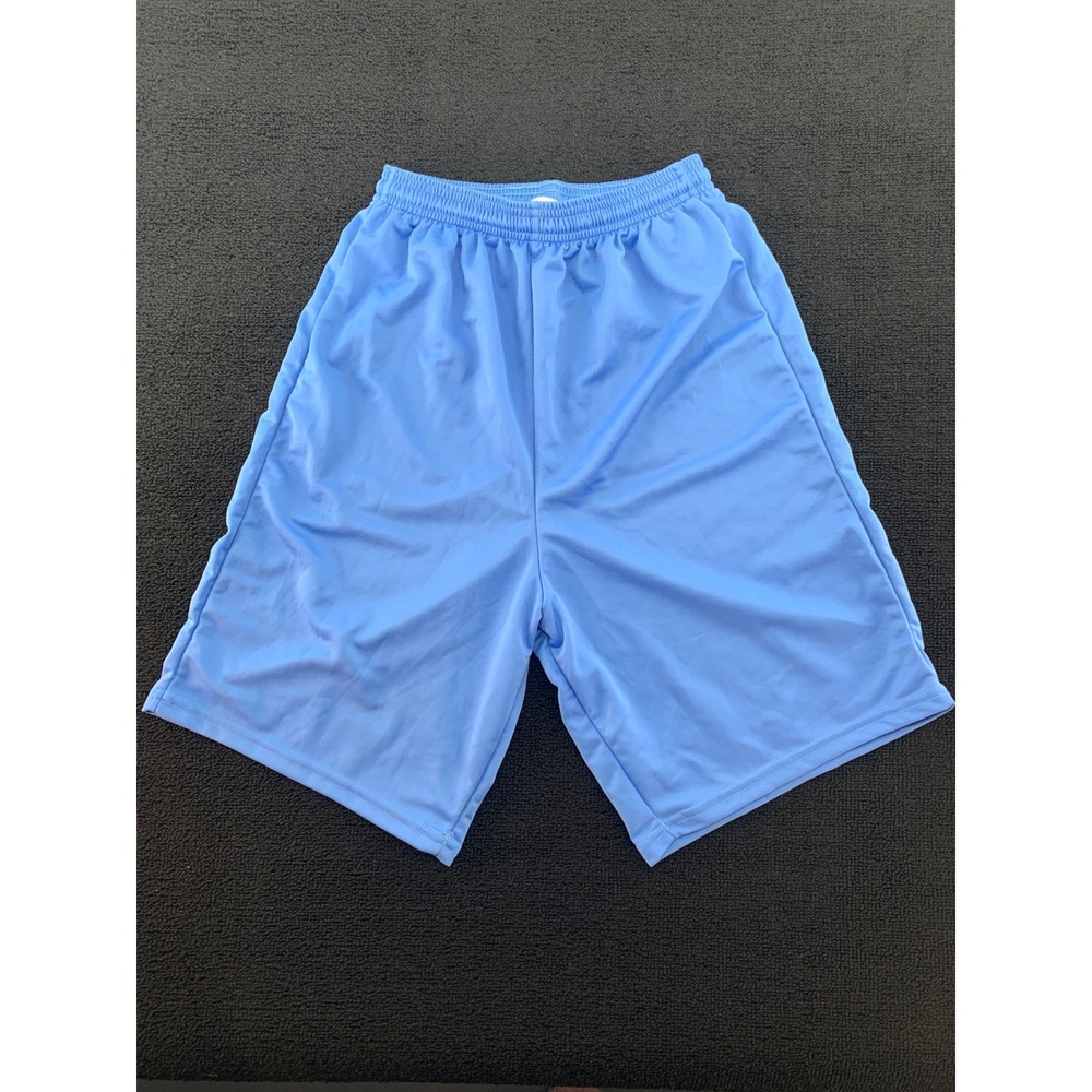Alleson Athletic Adult Soccer Shorts Blue Size S Polyester Youth Athletic‎